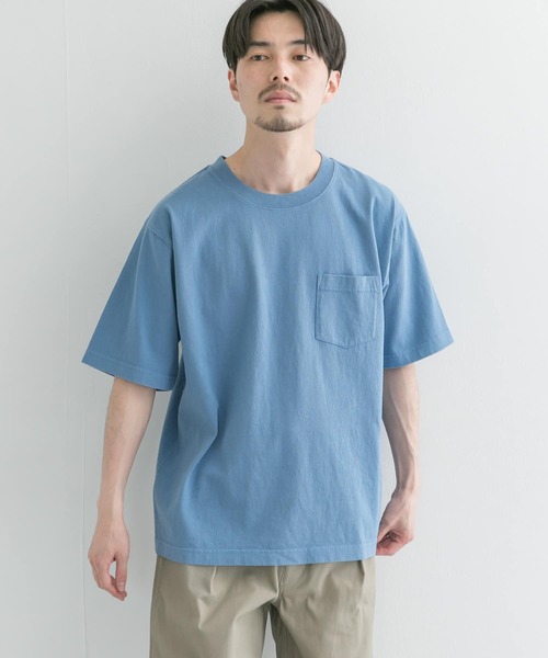 FRUIT OF THE LOOM(フルーツオブザルーム)の「『別注』FRUIT OF THE LOOM GARMENT DYE T-SHIRTS(Tシャツ/カットソー・メンズ・イエロー/ブルー/アイボリー/ミント・MEDIUM/LARGE)」の14枚目の写真
