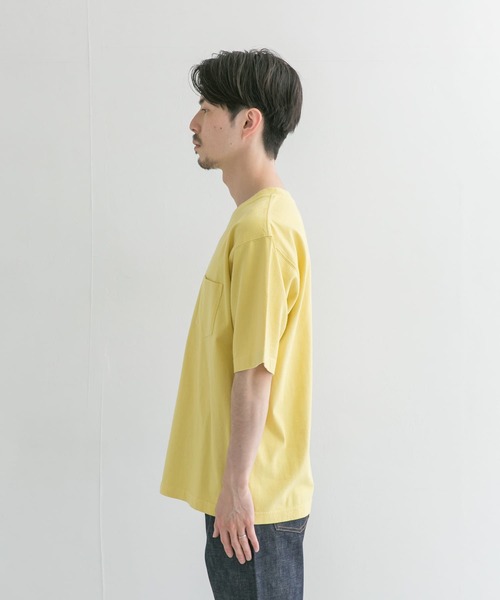 FRUIT OF THE LOOM(フルーツオブザルーム)の「『別注』FRUIT OF THE LOOM GARMENT DYE T-SHIRTS(Tシャツ/カットソー・メンズ・イエロー/ブルー/アイボリー/ミント・MEDIUM/LARGE)」の10枚目の写真
