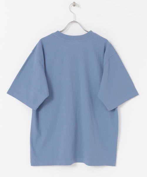 FRUIT OF THE LOOM(フルーツオブザルーム)の「『別注』FRUIT OF THE LOOM GARMENT DYE T-SHIRTS(Tシャツ/カットソー・メンズ・イエロー/ブルー/アイボリー/ミント・MEDIUM/LARGE)」の13枚目の写真