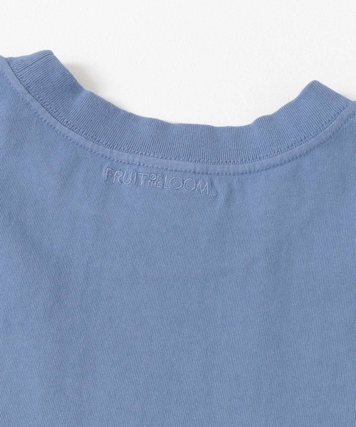 FRUIT OF THE LOOM(フルーツオブザルーム)の「『別注』FRUIT OF THE LOOM GARMENT DYE T-SHIRTS(Tシャツ/カットソー・メンズ・イエロー/ブルー/アイボリー/ミント・MEDIUM/LARGE)」の11枚目の写真