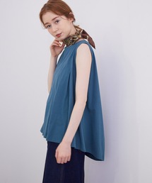 MADEMOISELLE ROPE' | Aラインノースリーブプルオーバー(Tシャツ/カットソー)