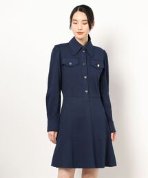 ミラノジャージー ポロシンチドレス