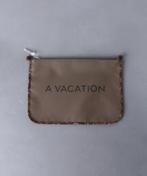 A VACATION | <A VACATION(ア バケーション)>レター メッシュ バッグ(クラッチバッグ)