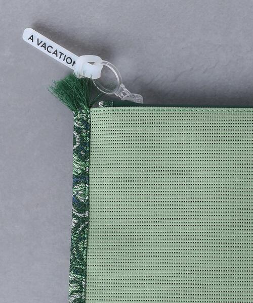 A VACATION（アヴァケーション）の「＜A VACATION（ア ヴァケーション）＞レター メッシュ バッグ（クラッチバッグ・レディース・ダークブラウン/ケリー・FREE）」の5枚目の写真