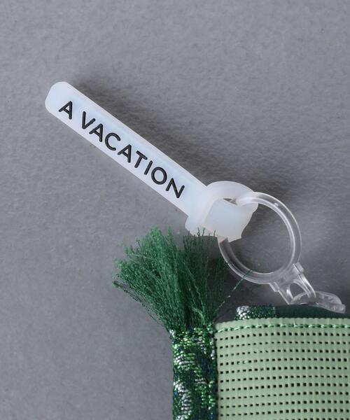 A VACATION（アヴァケーション）の「＜A VACATION（ア ヴァケーション）＞レター メッシュ バッグ（クラッチバッグ・レディース・ダークブラウン/ケリー・FREE）」の6枚目の写真