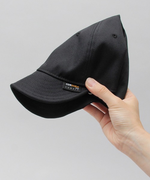 A.M.S.（エーエムエス）の「A.M.S.別注 CORDURAポリエステル アンパイア キャップ（キャップ・メンズ・ブラック/カーキブラウン・FREE）」の11枚目の写真