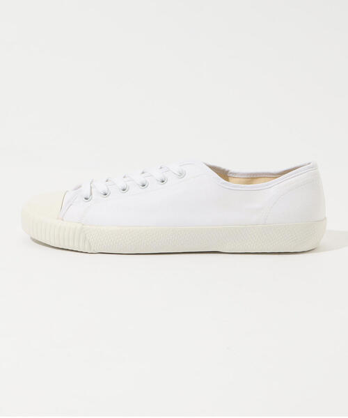 TOMORROWLAND （トゥモローランド）の「【別注】REPRODUCTION OF FOUND×TOMORROWLAND ブリティッシュミリタリートレーナー（スニーカー・メンズ・ホワイト/ベージュ・41/42/43）」の3枚目の写真