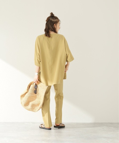 JOURNAL STANDARD - リネンブレンドワイドTeeブラウス JOURNAL STANDARD（ジャーナルスタンダード）の「リネンブレンド