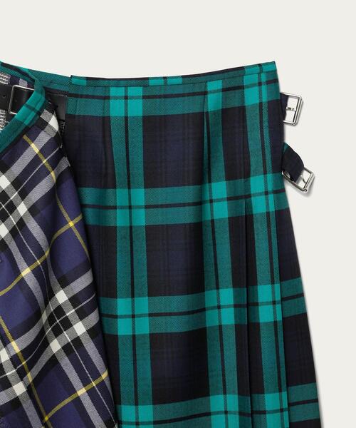 O'NEIL of DUBLIN（オニールオブダブリン）の「＜O'NEIL of DUBLIN（オニール オブ ダブリン）＞パッチワーク ロングスカート †（スカート・レディース・ベージュ/パープル・8/10）」の17枚目の写真