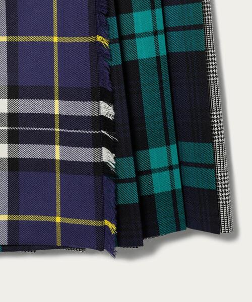 O'NEIL of DUBLIN（オニールオブダブリン）の「＜O'NEIL of DUBLIN（オニール オブ ダブリン）＞パッチワーク ロングスカート †（スカート・レディース・ベージュ/パープル・8/10）」の19枚目の写真