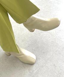 CITEN | ＜CITEN（シテン）＞ワイドスクエア ストレッチ ショートブーツ(ブーツ)