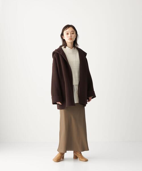 CITEN(シテン)の「<CITEN(シテン)>ワイドスクエア ストレッチ ショートブーツ(ブーツ・レディース・ブラック/ベージュ/オフホワイト・S/M/L)」の15枚目の写真