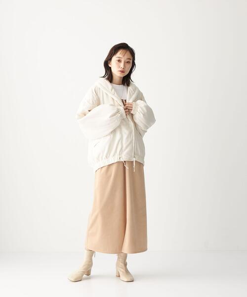 CITEN(シテン)の「<CITEN(シテン)>ワイドスクエア ストレッチ ショートブーツ(ブーツ・レディース・ブラック/ベージュ/オフホワイト・S/M/L)」の18枚目の写真