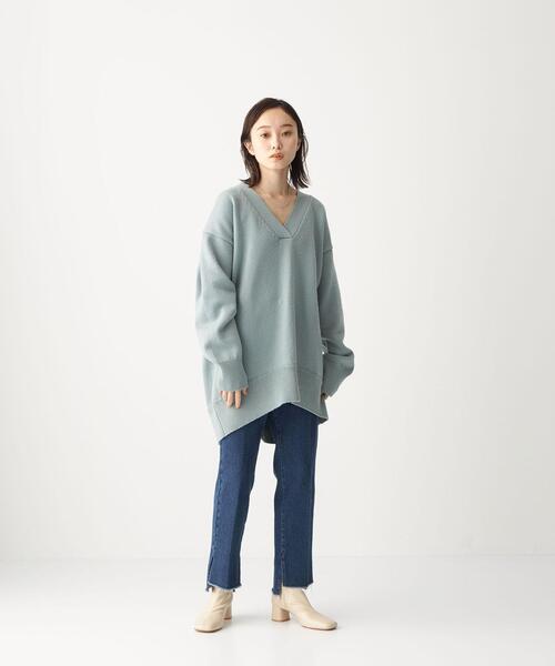 CITEN（シテン）の「＜CITEN（シテン）＞ワイドスクエア ストレッチ ショートブーツ（ブーツ・レディース・ブラック/ベージュ/オフホワイト・S/L/M）」の13枚目の写真