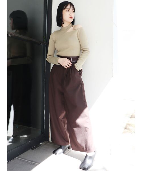 MURUA（ムルーア）の「タップブーティー（パンプス・レディース・アイボリー/ブラック/ブラウン・35/36/37）」の8枚目の写真