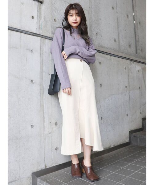 MURUA（ムルーア）の「タップブーティー（パンプス・レディース・アイボリー/ブラック/ブラウン・35/36/37）」の11枚目の写真