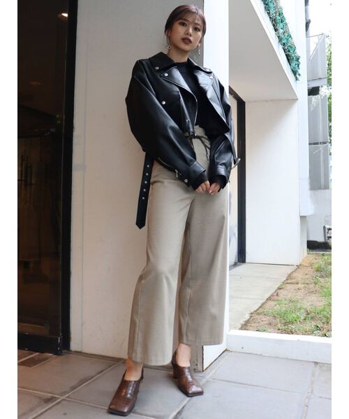 MURUA（ムルーア）の「タップブーティー（パンプス・レディース・アイボリー/ブラック/ブラウン・35/36/37）」の21枚目の写真