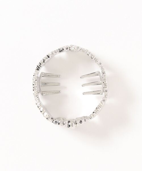 Three Four Time（ｽﾘｰﾌｫｰﾀｲﾑ）の「メタルレーステールクラッチ（バレッタ/ヘアクリップ・レディース・ゴールド/シルバー・FREE）」の4枚目の写真