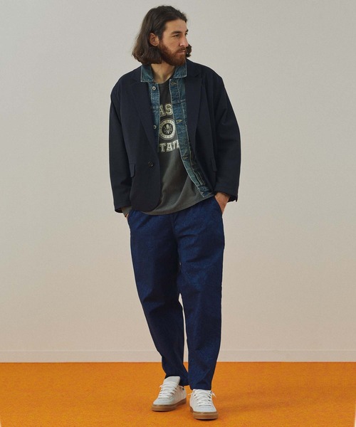 Johnbull（ジョンブル）の「オーバーダイロングスリーブTシャツ(ALASKA2)（Tシャツ/カットソー・メンズ・チャコールグレー/ミント/ホワイト・MEDIUM/LARGE/SMALL）」の22枚目の写真