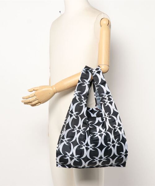 Q（キュー）の「モノグラムエコバッグ 5個セット（エコバッグ/サブバッグ・レディース・その他・FREE）」の2枚目の写真