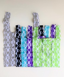 Q | モノグラムエコバッグ 5個セット(エコバッグ/サブバッグ)