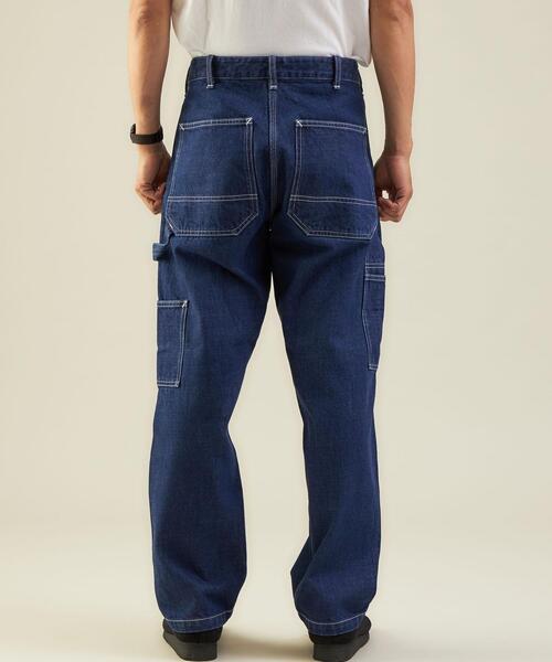 green label relaxing（グリーンレーベルリラクシング）の「＜GLR/ lab＞ 13oz ペインター デニム パンツ（デニムパンツ・メンズ・ブラック/ライトブルー・XL/S/M/L）」の14枚目の写真