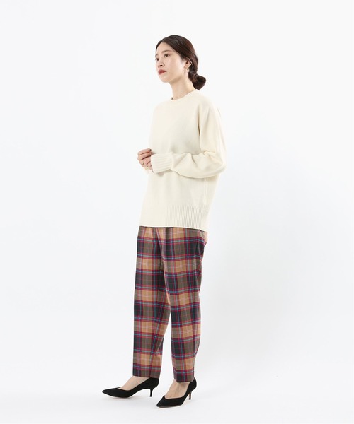 VERMEIL par iena BONOTTO check ノットスカート VERMEIL par iena（ヴェルメイユパーイエナ）の「BONOTTO old check