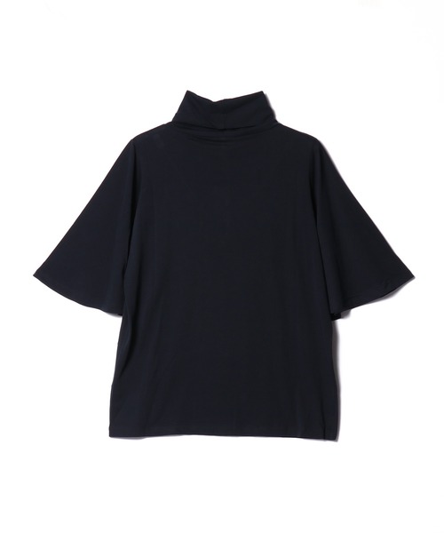 DEMYLEE(デミリー)の「DEMYLEE / ボトルネックカットソー(Tシャツ/カットソー・レディース・ホワイト/ネイビー・X-SMALL)」の2枚目の写真