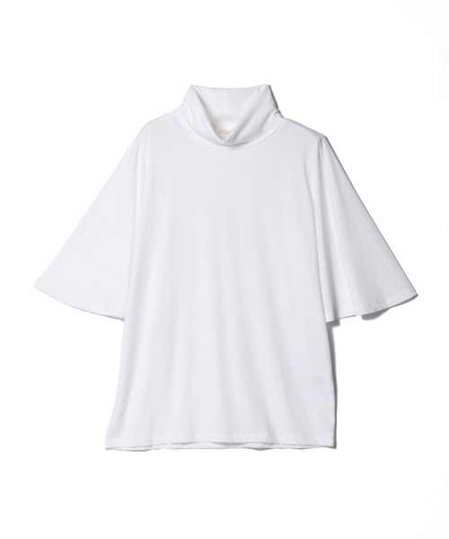 DEMYLEE(デミリー)の「DEMYLEE / ボトルネックカットソー(Tシャツ/カットソー・レディース・ホワイト/ネイビー・X-SMALL)」の15枚目の写真