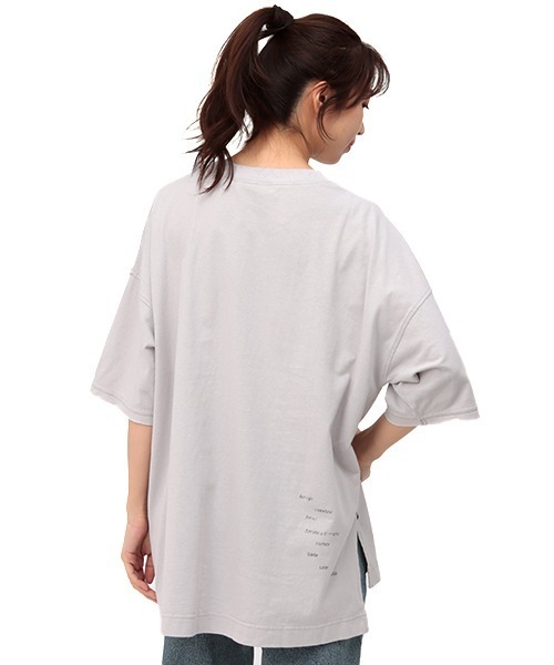 チチカカ（チチカカ）の「吸汗速乾メヒコプリントプルオーバー（Tシャツ/カットソー・レディース・チャコールグレー/ライトグレー・FREE）」の16枚目の写真