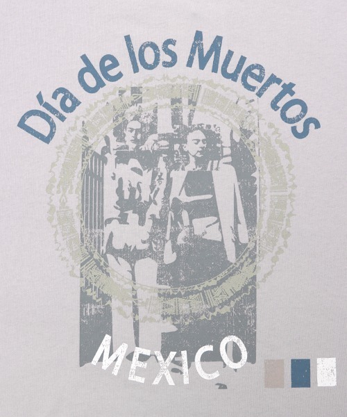 チチカカ（チチカカ）の「吸汗速乾メヒコプリントプルオーバー（Tシャツ/カットソー・レディース・チャコールグレー/ライトグレー・FREE）」の20枚目の写真