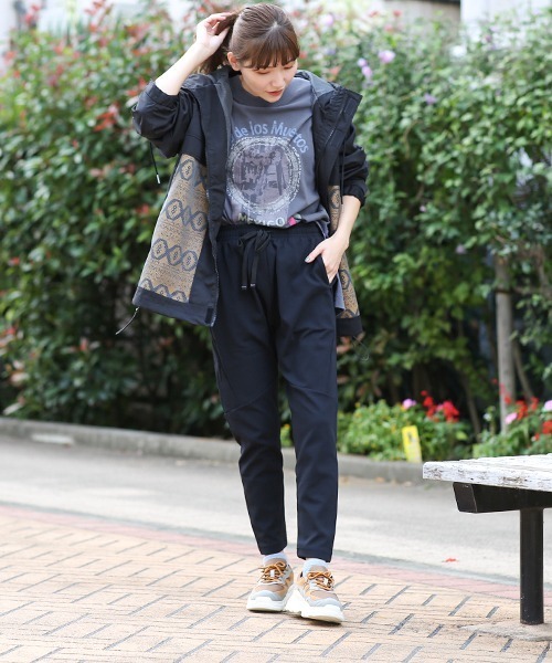 チチカカ（チチカカ）の「吸汗速乾メヒコプリントプルオーバー（Tシャツ/カットソー・レディース・チャコールグレー/ライトグレー・FREE）」の11枚目の写真