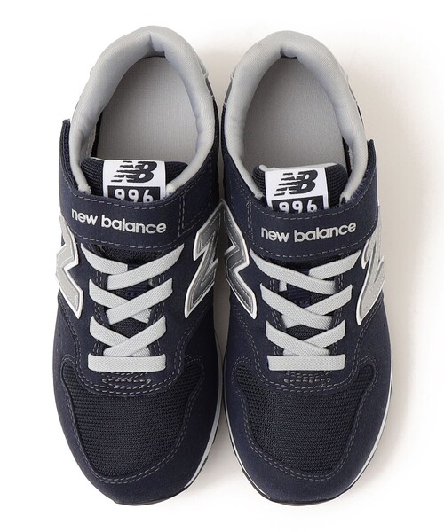 NEW BALANCE（ニューバランス）の「New Balance:YV996（スニーカー・キッズ・ネイビー/ライトグレー/ブラック・18/22/17/21/19/20）」の7枚目の写真