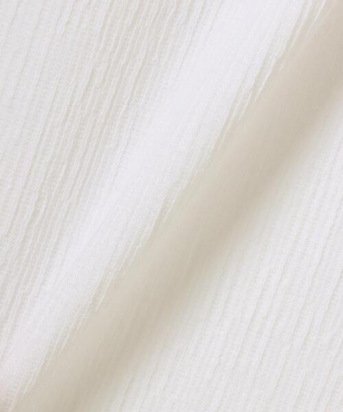 MLI'A（エムリア）の「配色キーネックカットトップス（Tシャツ/カットソー・レディース・ブラック/オフホワイト/モカ・M）」の7枚目の写真