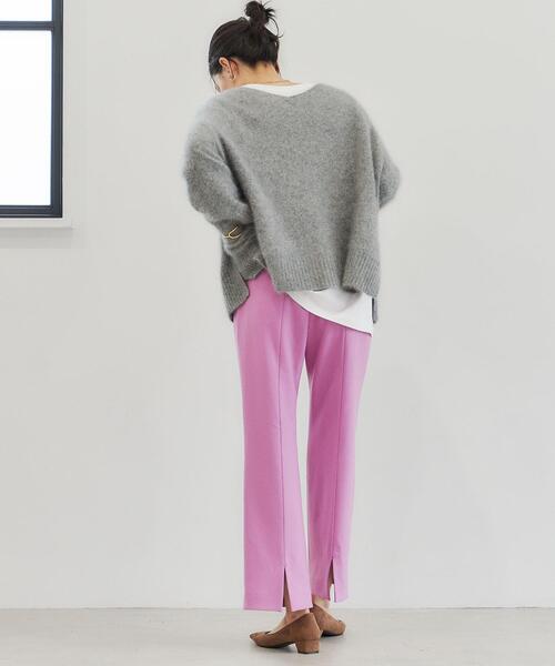 green label relaxing（グリーンレーベルリラクシング）の「Beauty ビューティー パンツ Ⅱ（その他パンツ・レディース・ライトグレー/ブラック/その他1/ライトピンク/ターコイズブルー・40/38/42/36/34）」の4枚目の写真