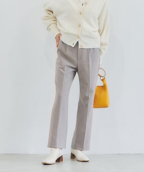 green label relaxing（グリーンレーベルリラクシング）の「Beauty ビューティー パンツ Ⅱ（その他パンツ・レディース・ライトグレー/ブラック/その他1/ライトピンク/ターコイズブルー・40/38/42/36/34）」の3枚目の写真