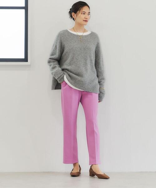 green label relaxing（グリーンレーベルリラクシング）の「Beauty ビューティー パンツ Ⅱ（その他パンツ・レディース・ライトグレー/ブラック/その他1/ライトピンク/ターコイズブルー・40/38/42/36/34）」の10枚目の写真