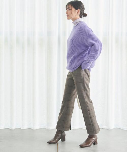 green label relaxing（グリーンレーベルリラクシング）の「Beauty ビューティー パンツ Ⅱ（その他パンツ・レディース・ライトグレー/ブラック/その他1/ライトピンク/ターコイズブルー・40/38/42/36/34）」の13枚目の写真