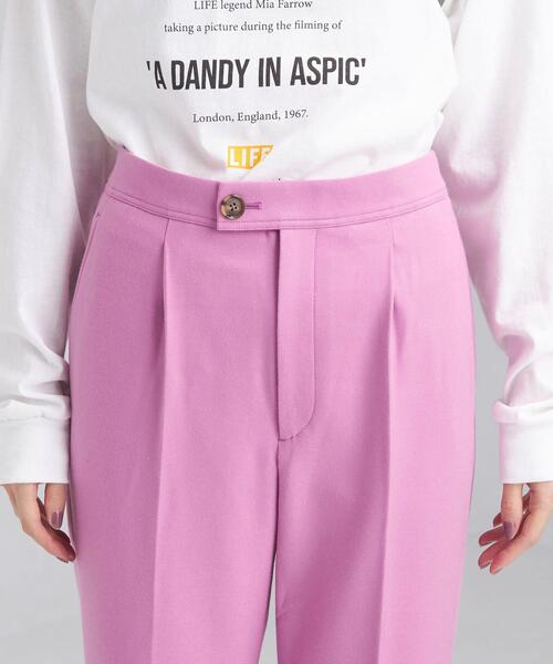 green label relaxing（グリーンレーベルリラクシング）の「Beauty ビューティー パンツ Ⅱ（その他パンツ・レディース・ライトグレー/ブラック/その他1/ライトピンク/ターコイズブルー・40/38/42/36/34）」の7枚目の写真