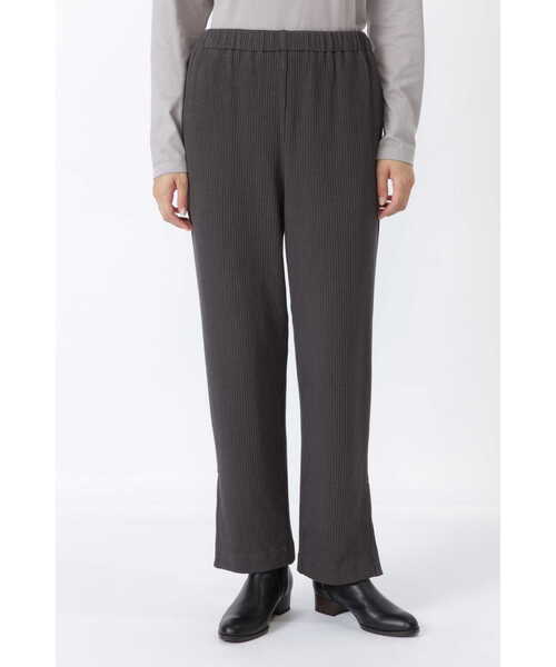 human woman（ヒューマンウーマン）の「◆ラゲットリブパンツ（その他パンツ・レディース・ブラウン/グレー系その他・MEDIUM）」の4枚目の写真