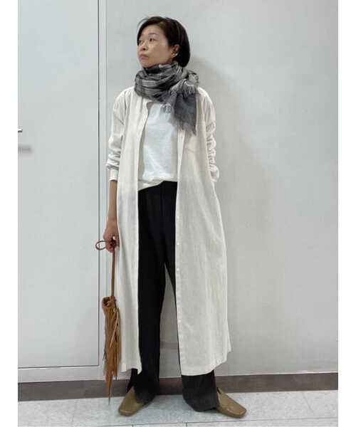 human woman（ヒューマンウーマン）の「◆ラゲットリブパンツ（その他パンツ・レディース・ブラウン/グレー系その他・MEDIUM）」の6枚目の写真