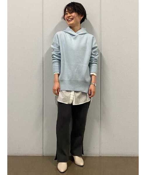 human woman（ヒューマンウーマン）の「◆ラゲットリブパンツ（その他パンツ・レディース・ブラウン/グレー系その他・MEDIUM）」の11枚目の写真