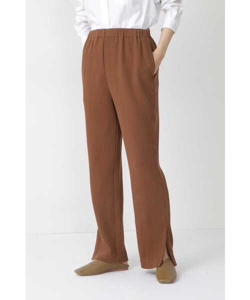 human woman（ヒューマンウーマン）の「◆ラゲットリブパンツ（その他パンツ・レディース・ブラウン/グレー系その他・MEDIUM）」の15枚目の写真