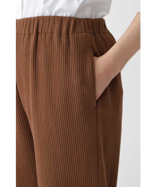 human woman（ヒューマンウーマン）の「◆ラゲットリブパンツ（その他パンツ・レディース・ブラウン/グレー系その他・MEDIUM）」の18枚目の写真