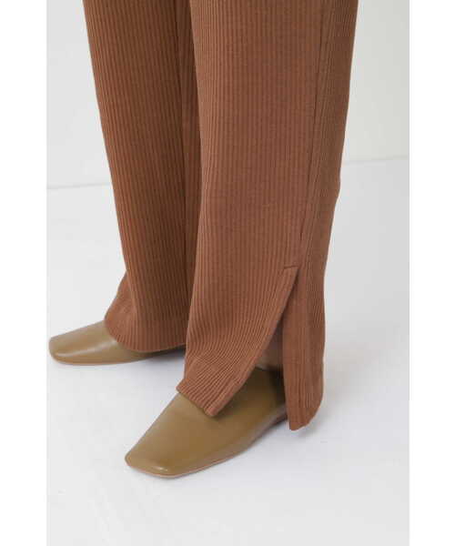 human woman（ヒューマンウーマン）の「◆ラゲットリブパンツ（その他パンツ・レディース・ブラウン/グレー系その他・MEDIUM）」の19枚目の写真