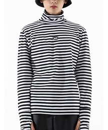 BASIC COTTON | A'GEM/9 × .kom『BASIC COTTON/ベーシックコットン』BCN warmer pola/ベーシック ウォーマー ポーラ タートルネック(Tシャツ/カットソー)