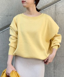 バックVスウェットライクニット