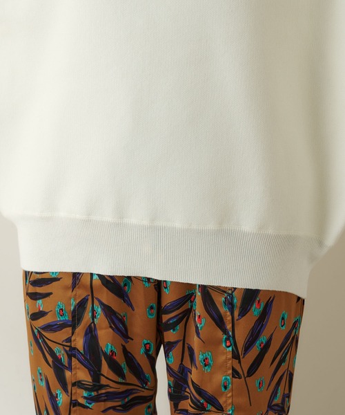 SHENERY(シーナリー)の「バックVスウェットライクニット(ニット/セーター・レディース・グレー系その他/オフホワイト/イエロー/グリーン/ピンク・FREE)」の11枚目の写真