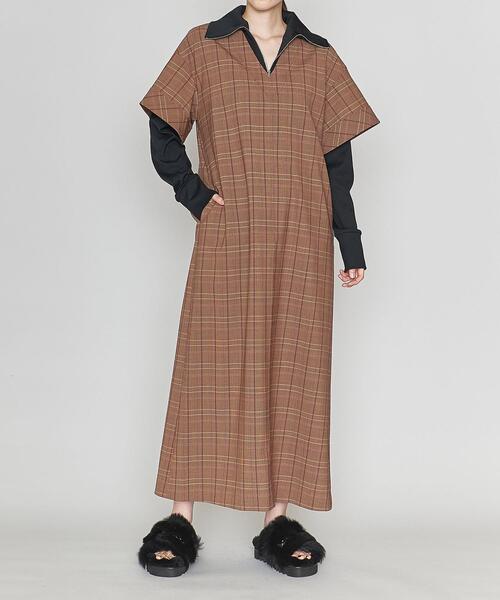 ASTRAET（アストラット）の「＜ASTRAET（アストラット）＞コットン ジップ ハイネックプルオバー（Tシャツ/カットソー・レディース・ホワイト/ブラック・FREE）」の5枚目の写真