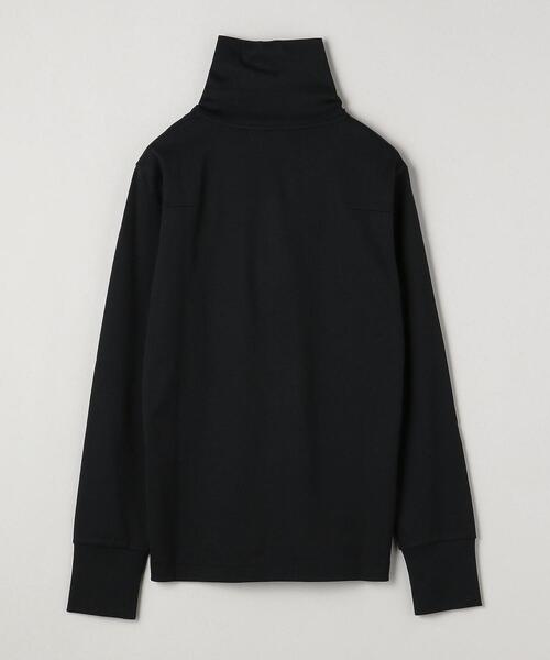 ASTRAET（アストラット）の「＜ASTRAET（アストラット）＞コットン ジップ ハイネックプルオバー（Tシャツ/カットソー・レディース・ホワイト/ブラック・FREE）」の15枚目の写真